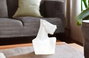 Aberto Design CY0173 Objeto Decorativo Blanco en Cerámica